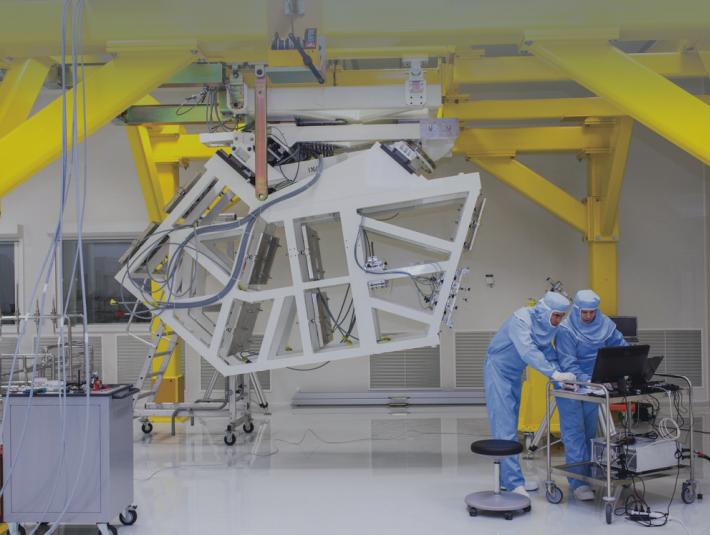 44 Systèmes pour aligner les faisceaux du Laser Mégajoule