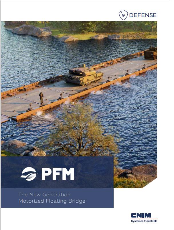 PFM Motorized Floating Bridge